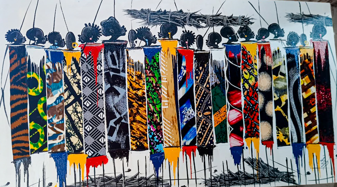 Maasai painting